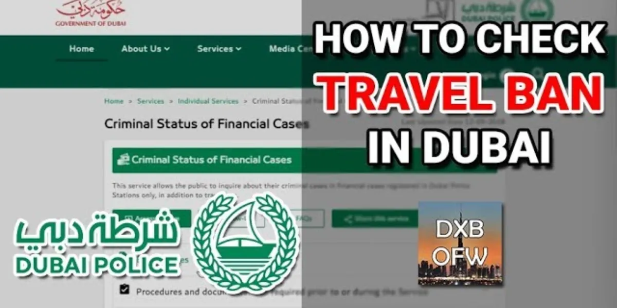 How To Check Travel Ban in Abu Dhabi