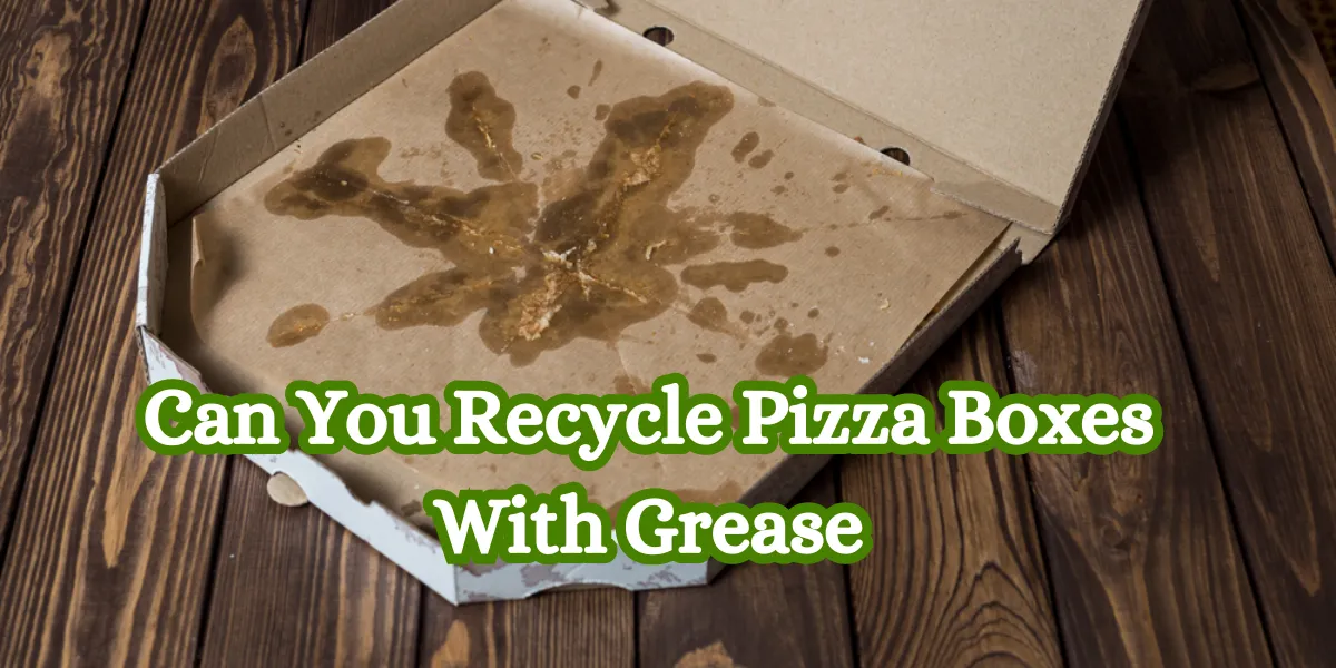 Can You Recycle Pizza Boxes With Grease